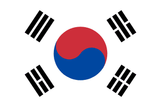 Korea Republic flag
